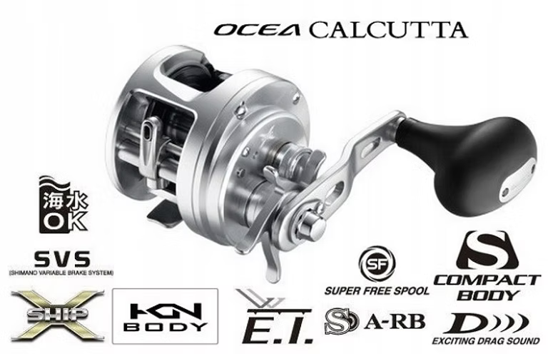 Shimano Ocea Calcuta 301 HG 6.1