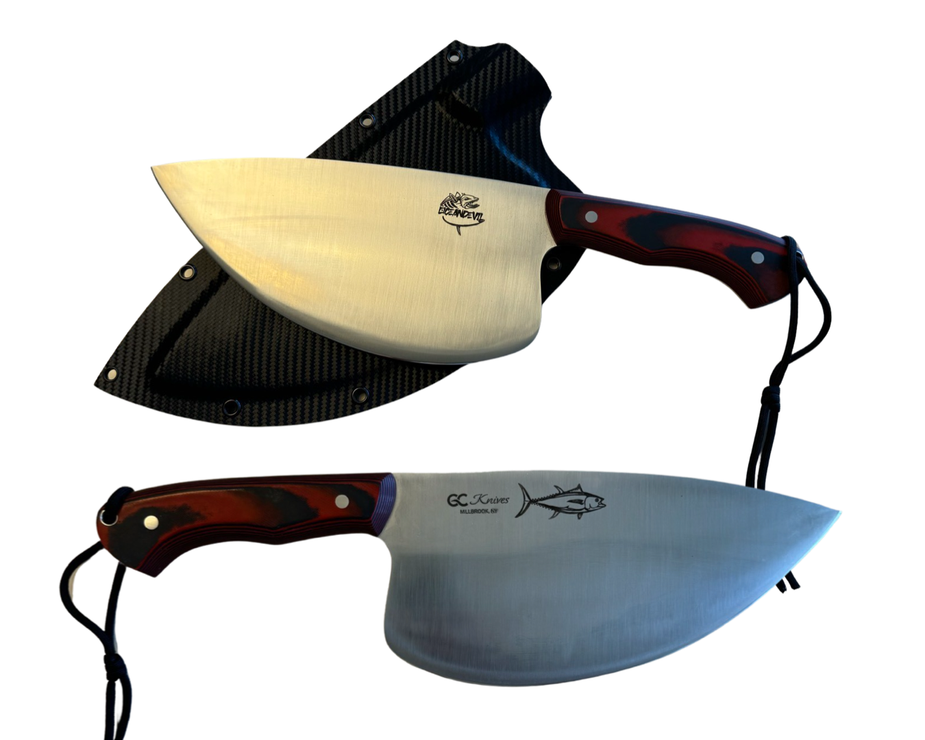 8” Tuna Cleaver Special GC Knife and Oceandevil Collaboration Addition