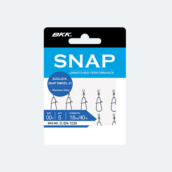 BKK DUOLOCK SNAP SWIVEL-51 – Oceandevil