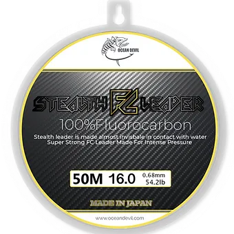 STEALTH LEADER FC 100% (Fluorocarbon Leader)