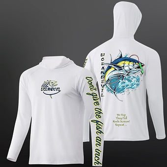 OceanDevil Pro Fishing Yellow Fin 50+ SPF