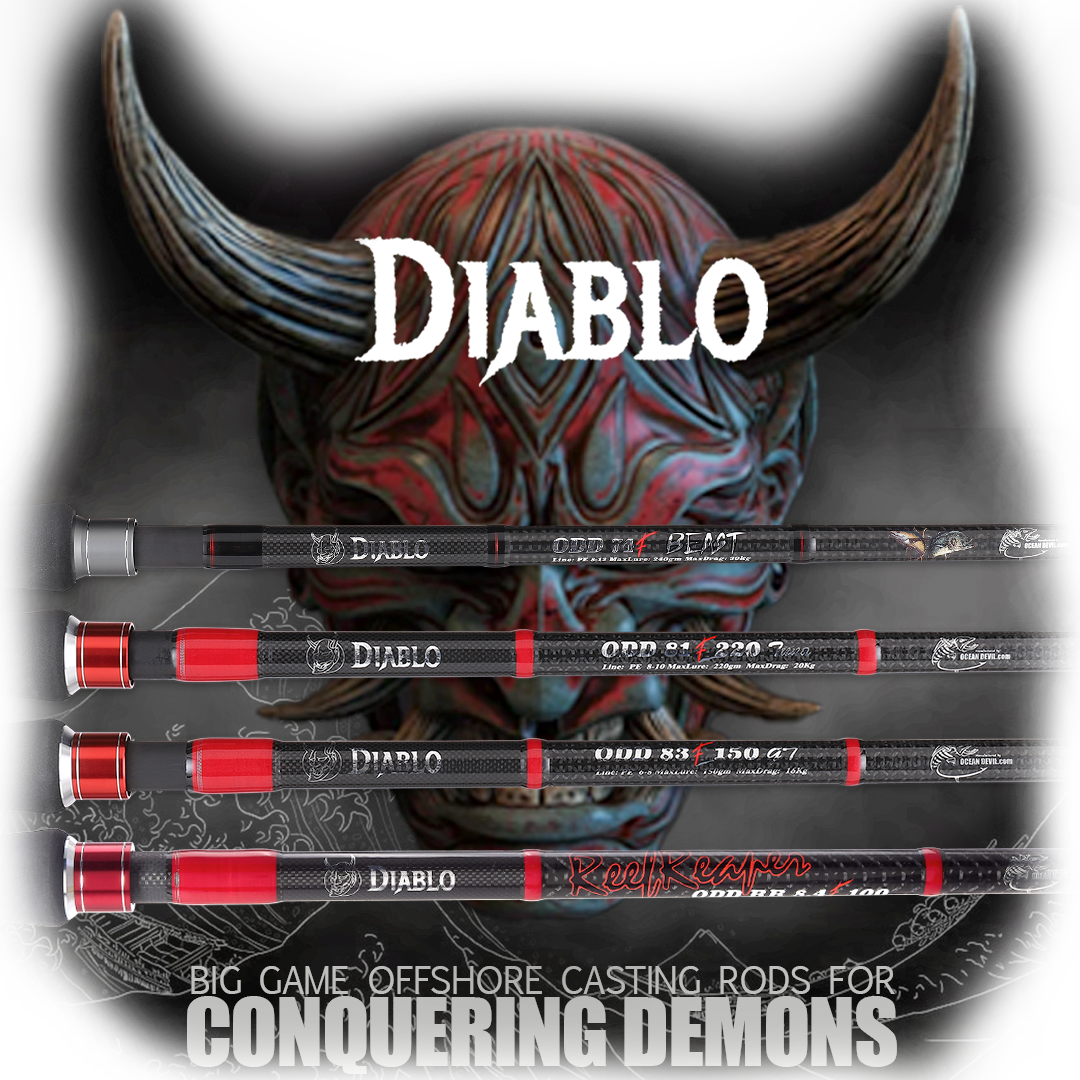 Daredevil Rods OceanDevil Diablo Popping Rods – Oceandevil