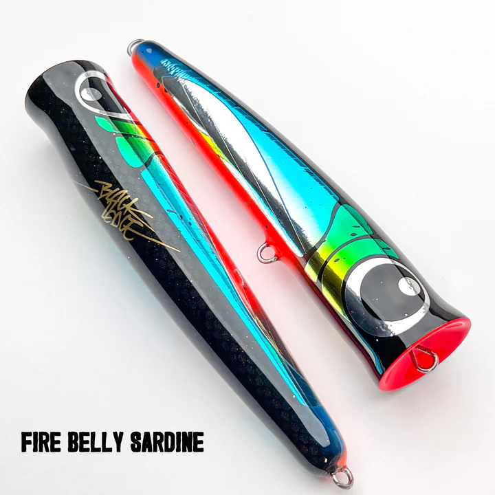 Black ledge Flare Popper 95g