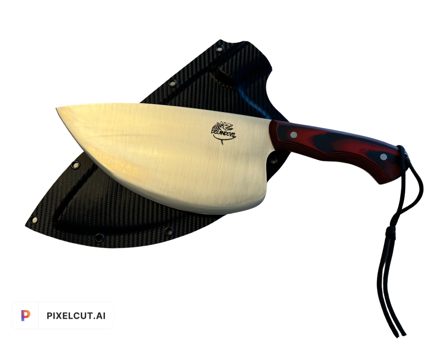 8” Tuna Cleaver Special GC Knife and Oceandevil Collaboration Addition