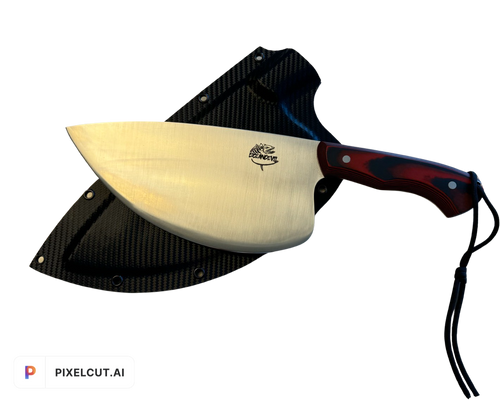 8” Tuna Cleaver Special GC Knife and Oceandevil Collaboration Addition