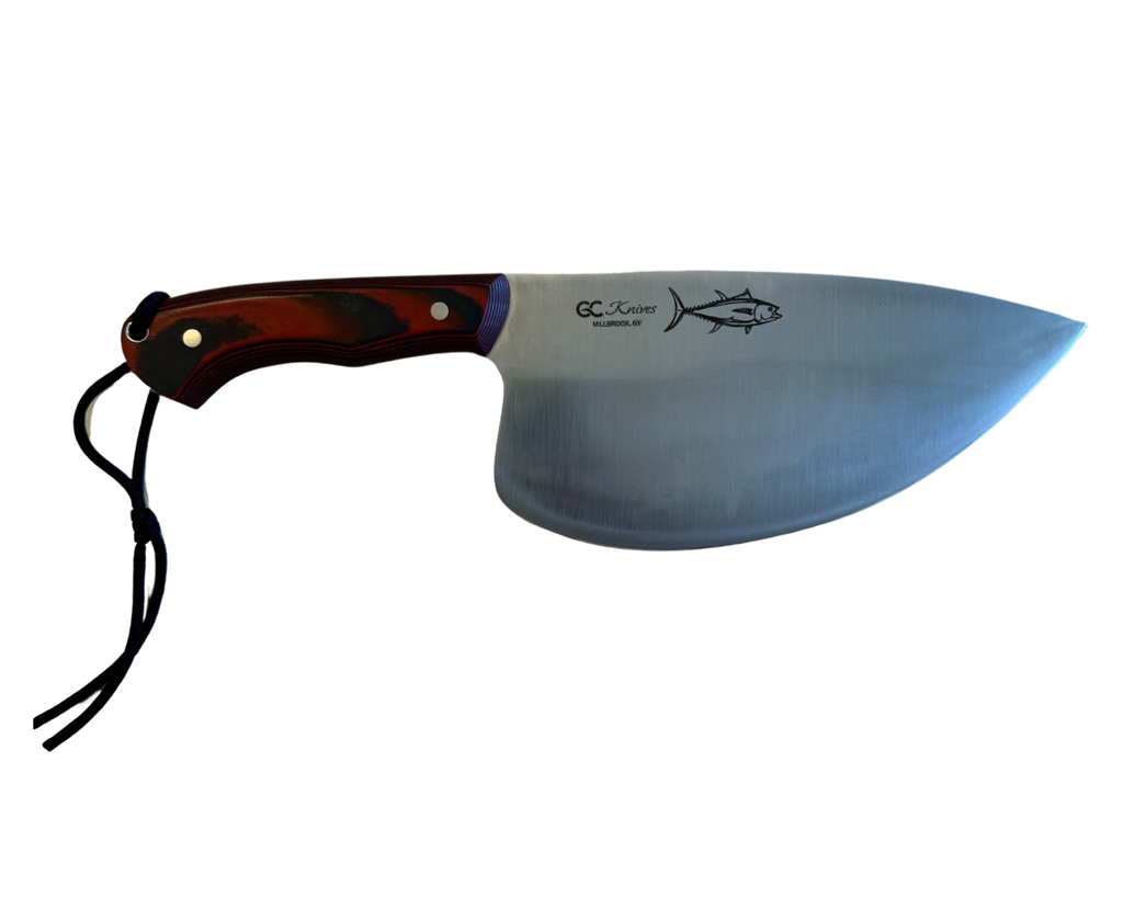 8” Tuna Cleaver Special GC Knife and Oceandevil Collaboration Addition