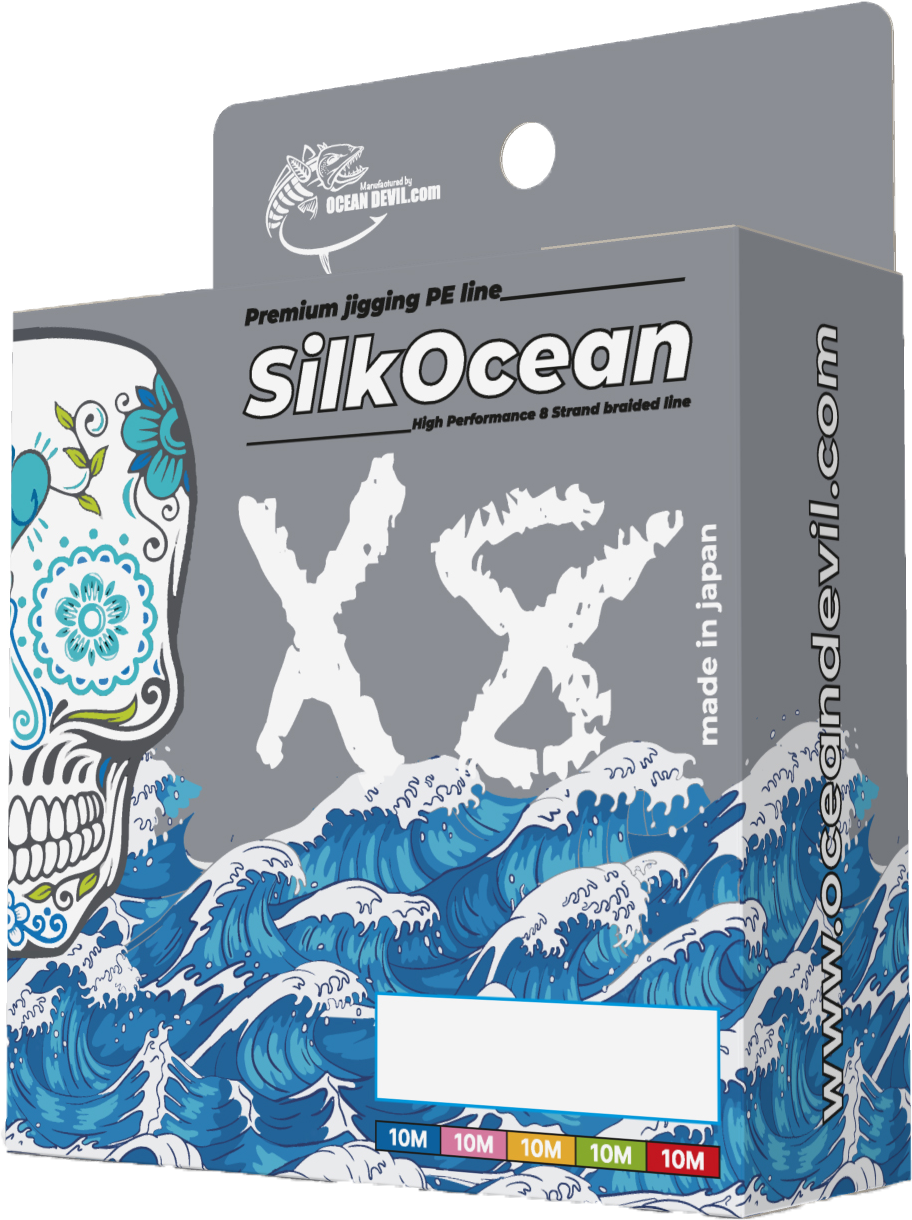 SILK OCEAN Premium PE line for slow Jigging