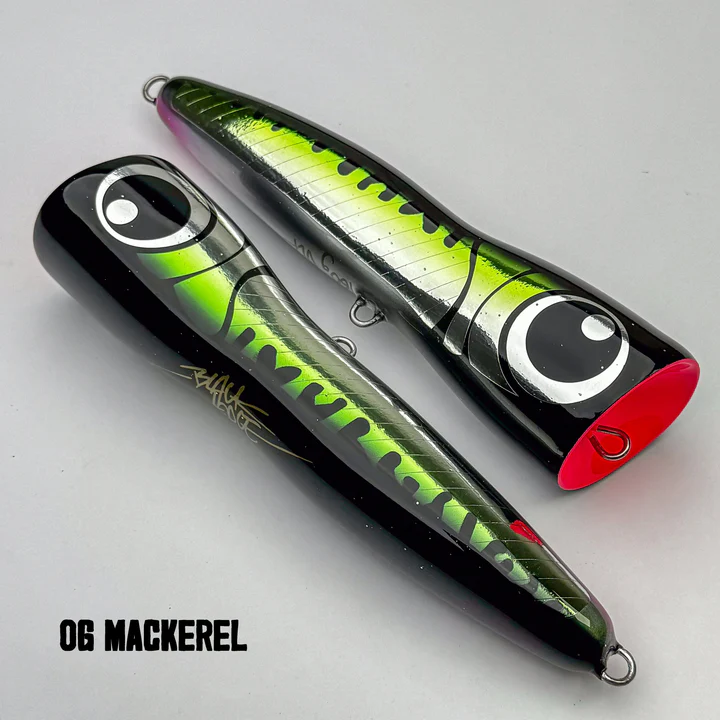Black Ledge Lures VFL ポッパー130g 限定カラー Black ledge VLF Popper 130G – Oceandevil