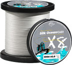 SILK OCEAN CAST Premium PE line for Casting (White Braid)
