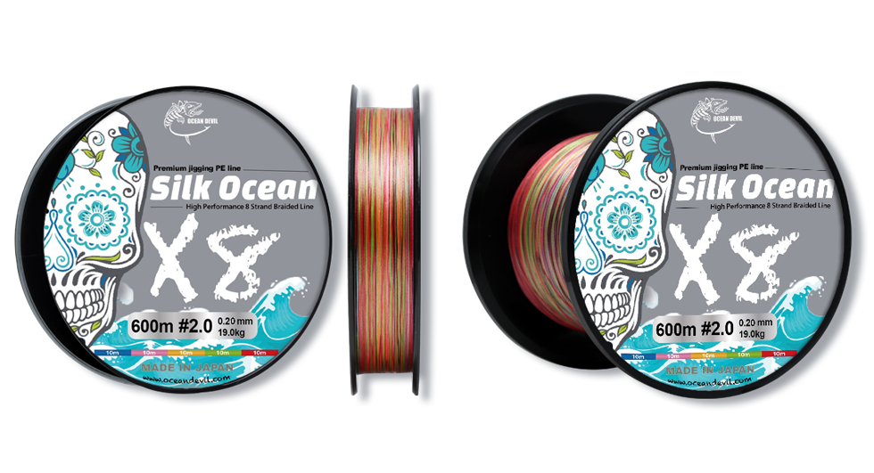 SILK OCEAN Premium PE line for slow Jigging
